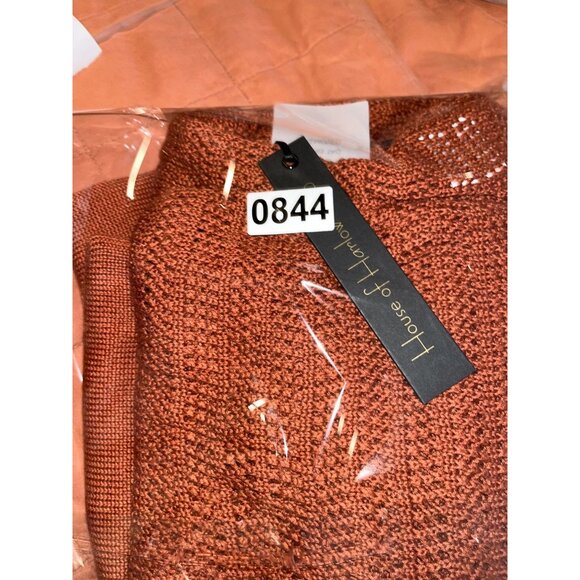 NWTHouse of Harlow 1960 REVOLVE Naomh Crochet Mix MaxiDress in Rust  S Small Wom - Picture 14 of 14